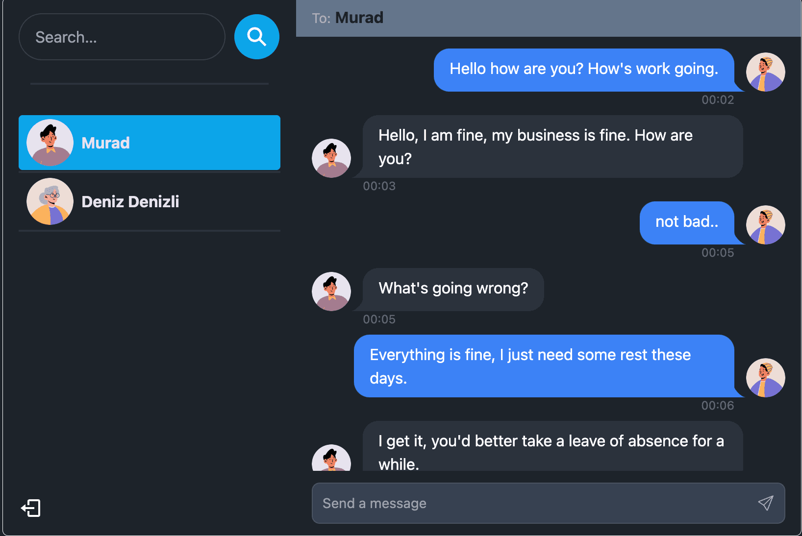 Realtime Chat App